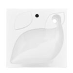 Раковина акрилова 60х60см на пральну машину ЕК08 - Зображення 4