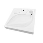 Раковина акрилова 60х60см на пральну машину ЕК08 - Зображення 3