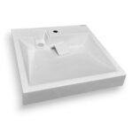 Раковина акрилова 60х60см на пральну машину ЕК12 - Зображення 4