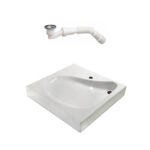 Раковина акрилова 60х58см на пральну машину ЕК03 - Зображення 5