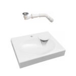 Раковина акрилова 60х50см на пральну машину ЕК04 - Зображення 5