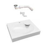 Раковина акрилова 60х50см на пральну машину ЕК04 - Зображення 6