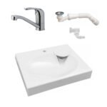 Раковина акрилова 60х50см на пральну машину ЕК04 - Зображення 7