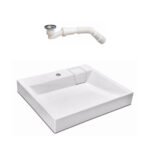 Раковина акрилова 60х52см на пральну машину ЕК05 - Зображення 6