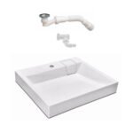 Раковина акрилова 60х52см на пральну машину ЕК05 - Зображення 7