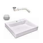 Раковина акрилова 60х52см на пральну машину ЕК05 - Зображення 10