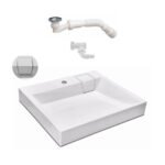 Раковина акрилова 60х52см на пральну машину ЕК05 - Зображення 11