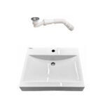 Раковина акрилова 59х49см на пральну машину ЕК07 - Зображення 5