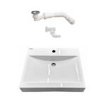 Раковина акрилова 59х49см на пральну машину ЕК07 - Зображення 6