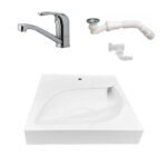 Раковина акрилова 60х60см на пральну машину ЕК08 - Зображення 9