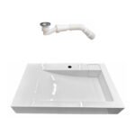 Раковина акрилова 80х50см на пральну машину ЕК10 - Зображення 5