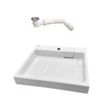 Раковина акрилова 60х55см на пральну машину ЕК11 - Зображення 7