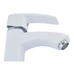 Змішувач для умивальника Mixxus Magnum 001 (Nut) White-Chrome (MI6201) - Зображення 2