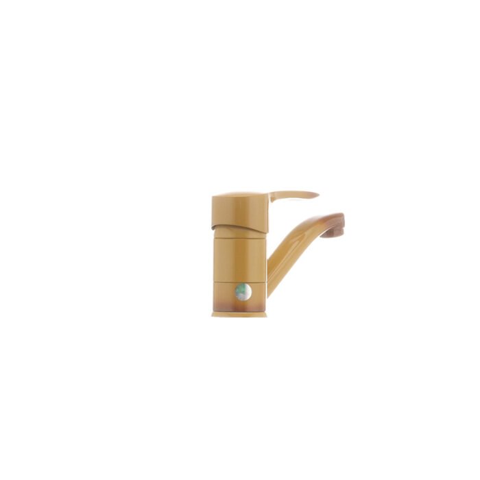 Змішувач для умивальника Haiba HANSBERG 004 (вилив 15 см) коричневий (HB0186) - Image 19