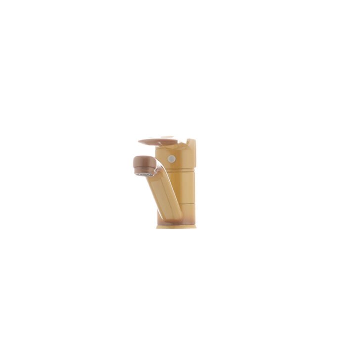 Змішувач для умивальника Haiba HANSBERG 004 (вилив 15 см) коричневий (HB0186) - Image 11
