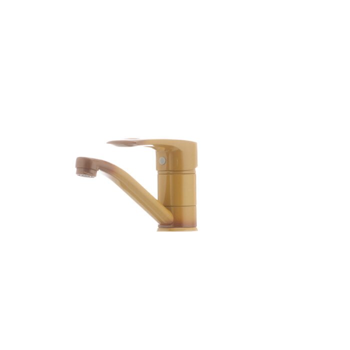 Змішувач для умивальника Haiba HANSBERG 004 (вилив 15 см) коричневий (HB0186) - Image 14