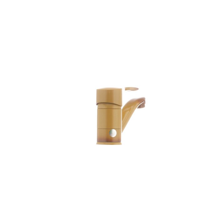 Змішувач для умивальника Haiba HANSBERG 004 (вилив 15 см) коричневий (HB0186) - Image 8