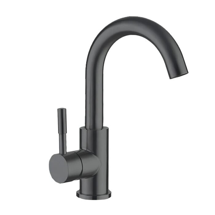 Змішувач для умивальника Mixxus SUS-011-B graphite (MI5906) - Зображення 1