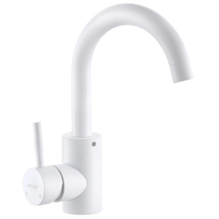 Змішувач для умивальника Mixxus SUS-011-B White з нерж. стали SUS304 (MI5754) - Зображення 1